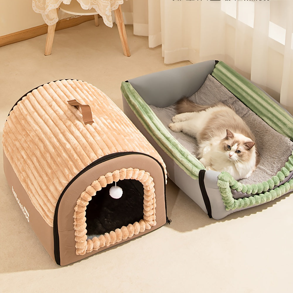 Niche pour animaux de compagnie toutes saisons (petits à grands)