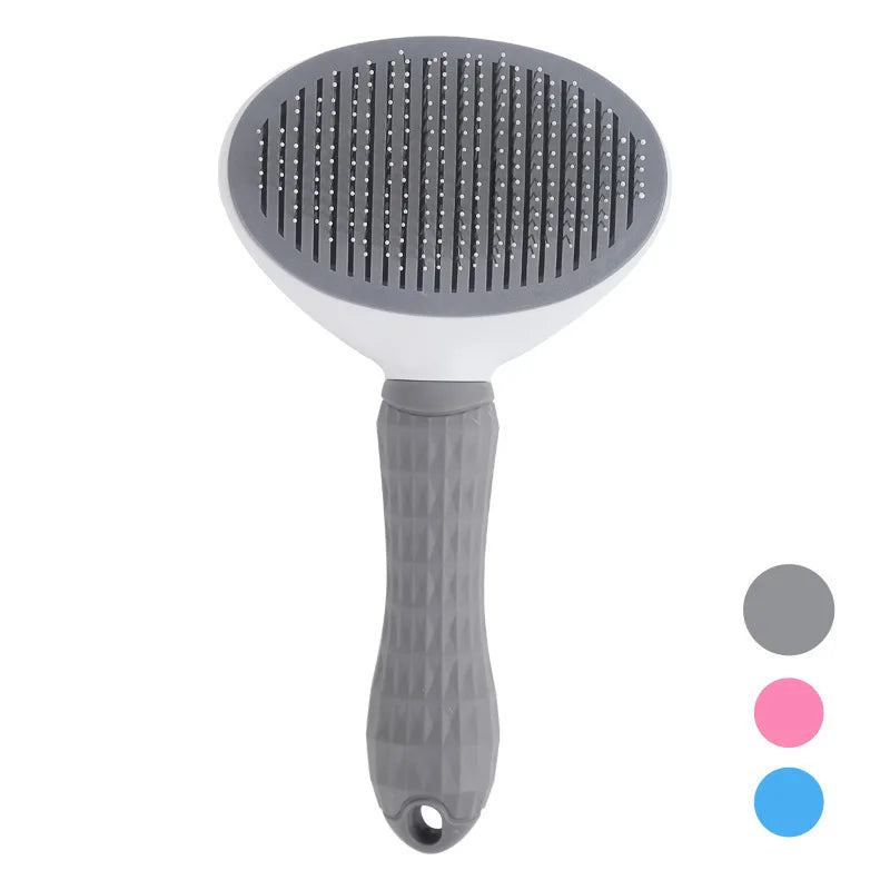 Pet Dog Brush Cat Comb Self Cleaning Pet Hair Remover Brush for Dogs Cats Grooming Tools Pets Dematting Comb Dogs Accessories