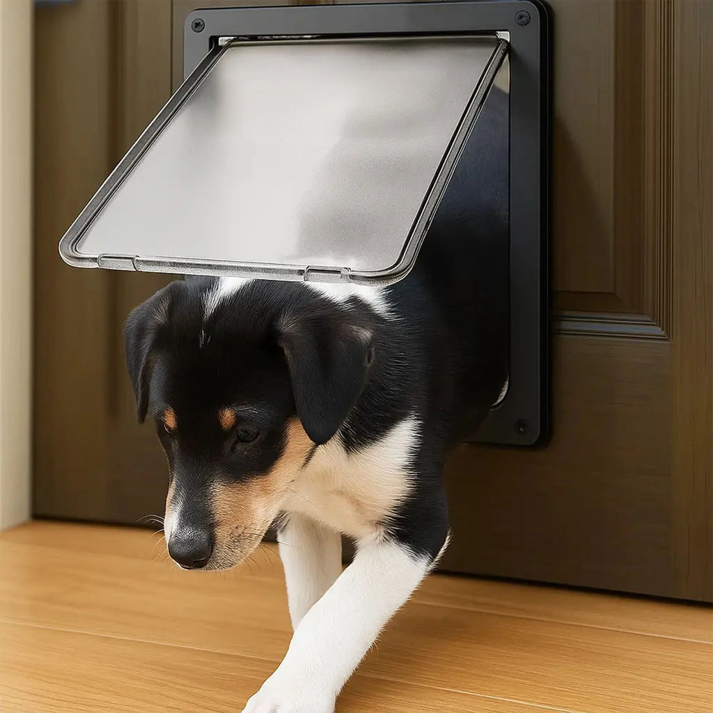 Hundeklappe Mit Sicherheitsverschluss | Robuste Tür Für Hunde & Welpen