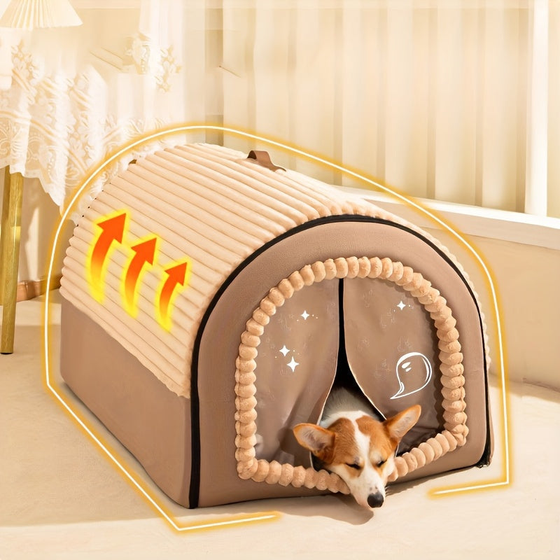 Niche pour animaux de compagnie toutes saisons (petits à grands)